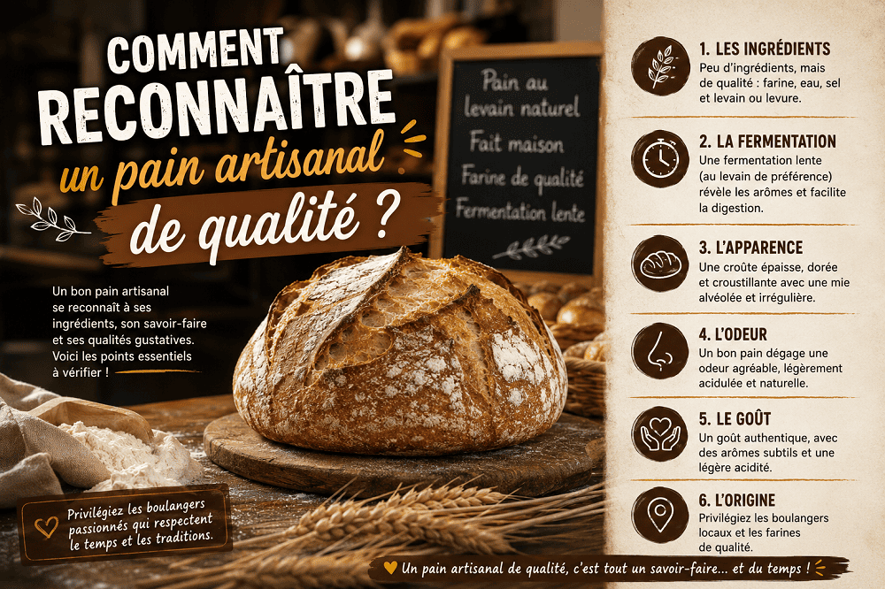 Comment reconnaître un pain artisanal de qualité