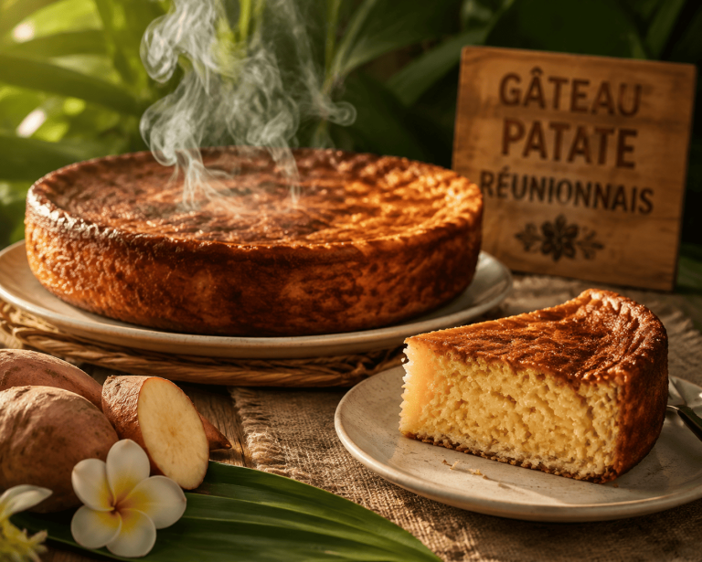 gâteau patate Sud Réunion