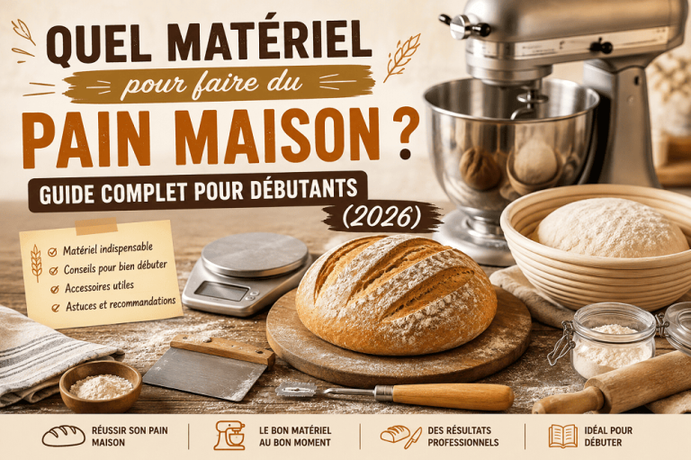Quel matériel pour faire du pain maison ? Guide complet pour débutants (2026)